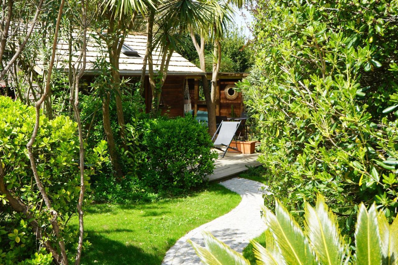 La Cabane D'Arbolateia Piscine & Spa Bidart Exterior foto